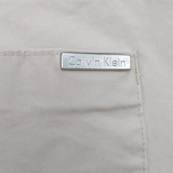 Calvin Klein Men's Slim Flat Front Khakis 32 - Picture 7 of 11
